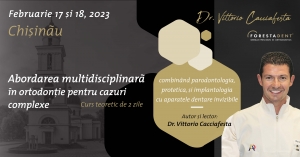 Abordarea multidisciplinară în ortodonție pentru cazuri complexe – combinând parodontologia, protetica, și implantologia cu aparatele dentare invizibile